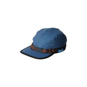 KAVU Men’s Steel Blue Strapcap - Cotton Low Profile Baseball Cap with Adjustable